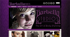 Desktop Screenshot of barbellastudios.com